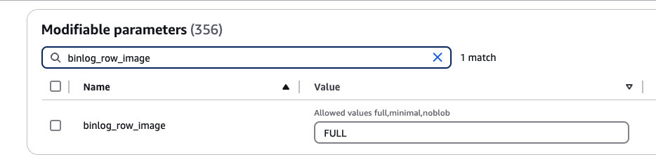 Изображение строки бинарного лога на FULL