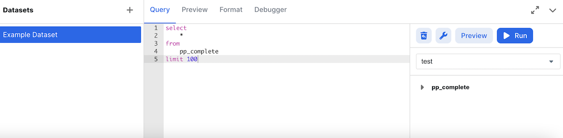Панель мониторинга Explo