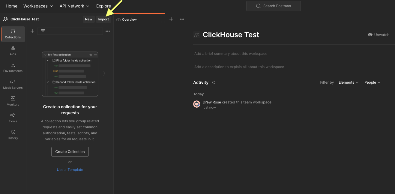 Изучить > Импорт